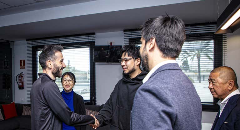 Kiat Lim y Carlos Corberán.