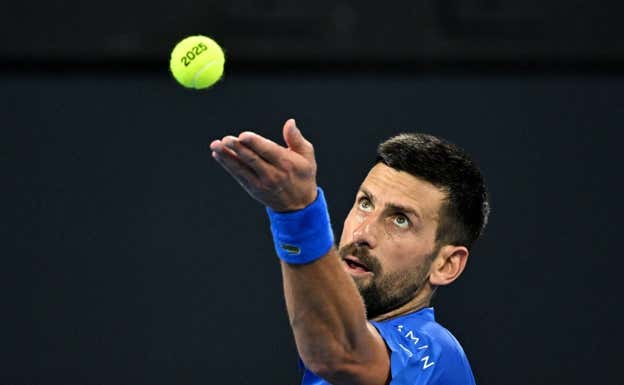 Novak Djokovic, durante el último Open de Australia.  Reuters