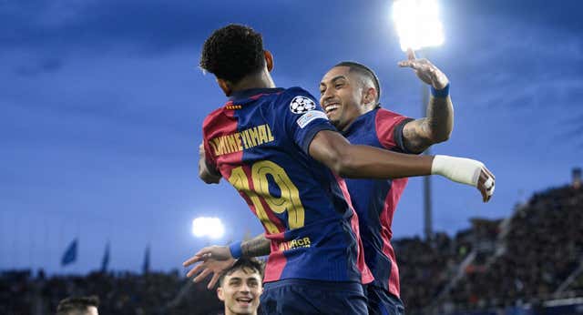 Lamine Yamal y Raphinha instalan al Barça entre los favoritos a la Champions