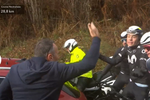 Iván Romeo, perla del Movistar, explota contra la organización de la París-Niza por el caos tras la lluvia: “¡No es mi problema!”