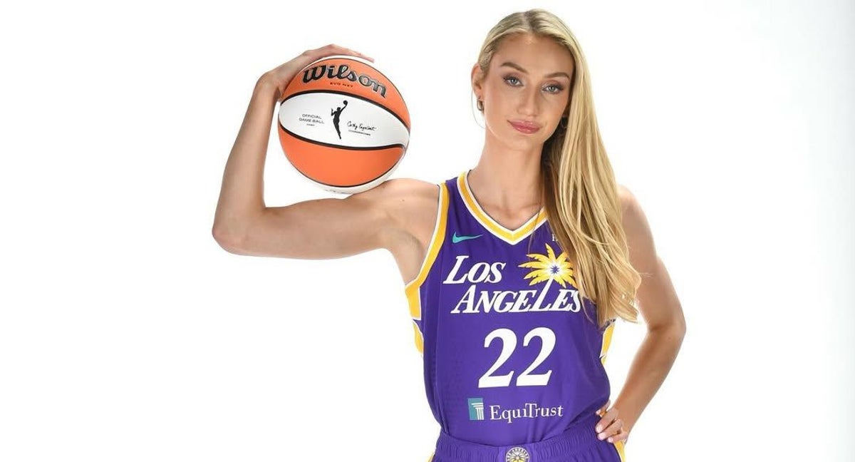 Cameron Brinks, jugadora de las Sparks de Los Ángeles.