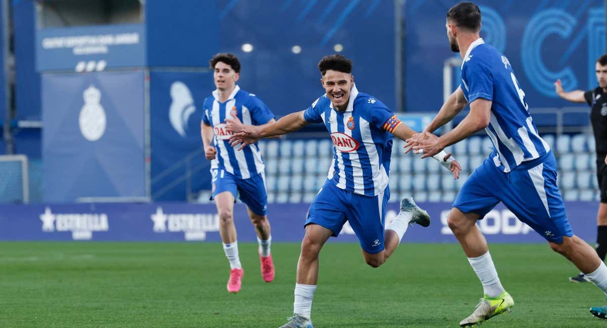 El filial del Espanyol ganó el pasado fin de semana al Badalona Futur. /RCDE / David Jiménez