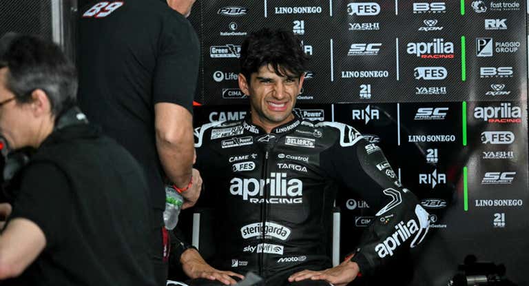 Jorge Martín en Sepang.