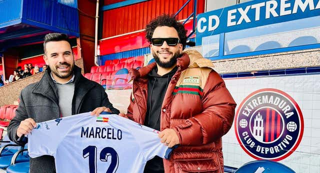 Marcelo, a lo rockstar en Almendralejo por el debut de su hijo Enzo Alves con la Sub-17 de España: ‘¿Reprimir? Nunca’