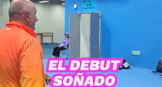 Así se ha enterado Adrián Ben de que está en la final del Mundial en su debut en 1.500.