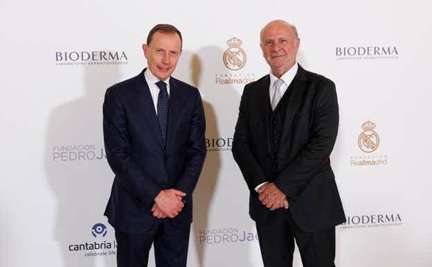 Butragueño, en un acto de la Fundación.