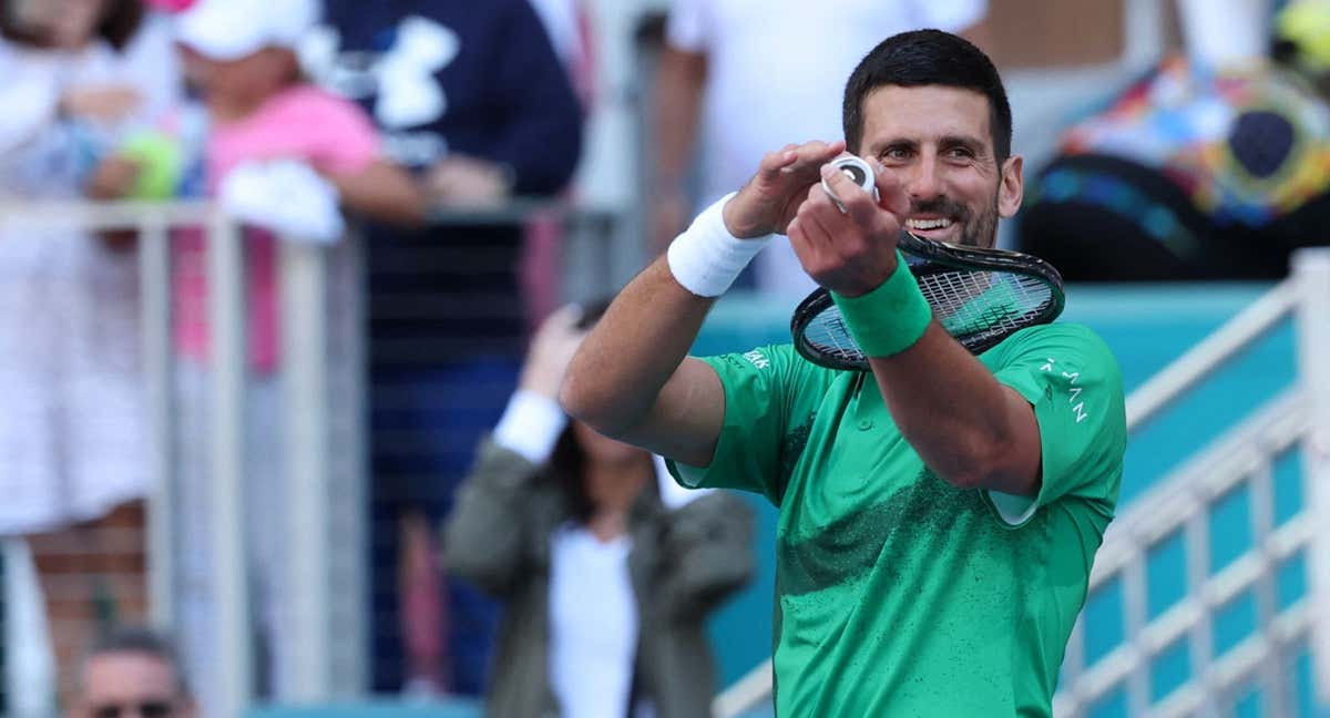 Novak Djokovic se ha convertido en el tenista con más triunfos en torneos Masters 1000. /REUTERS