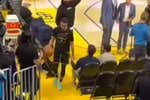 Stephen Curry volvió a demostrar por qué es uno de los mejores tiradores en la historia.