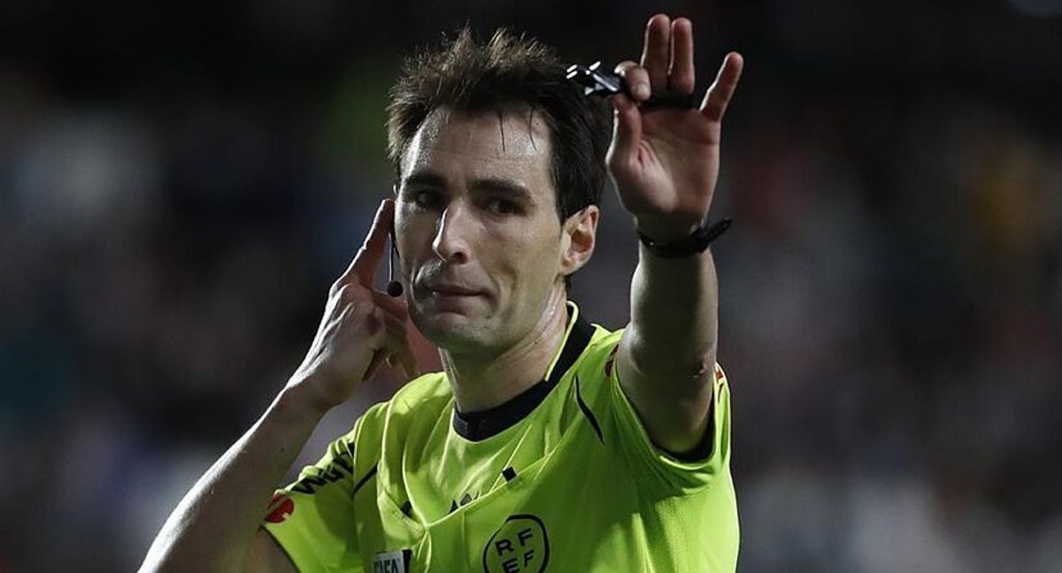 De Burgos Bengoetxea, en un partido.