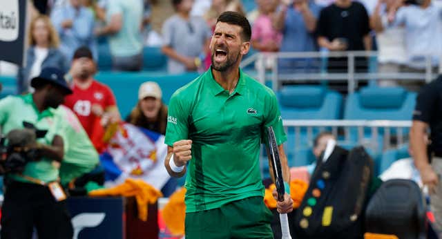Djokovic se mete en semis de Miami y está a dos victorias del título número 100