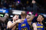 LeBron James rescata el partidazo de Luka Doncic con un milagro nunca visto en la historia