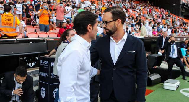 Marcelino y Bordalás, entre la seriedad y la ‘coña’: “Bordalás a veces te pregunta hasta por tus líos amorosos”