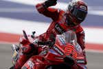 El fantasma de 2019 ha azotado a Marc Márquez en la sprint de COTA: «Casi me sale mal, casi empujo demasiado»