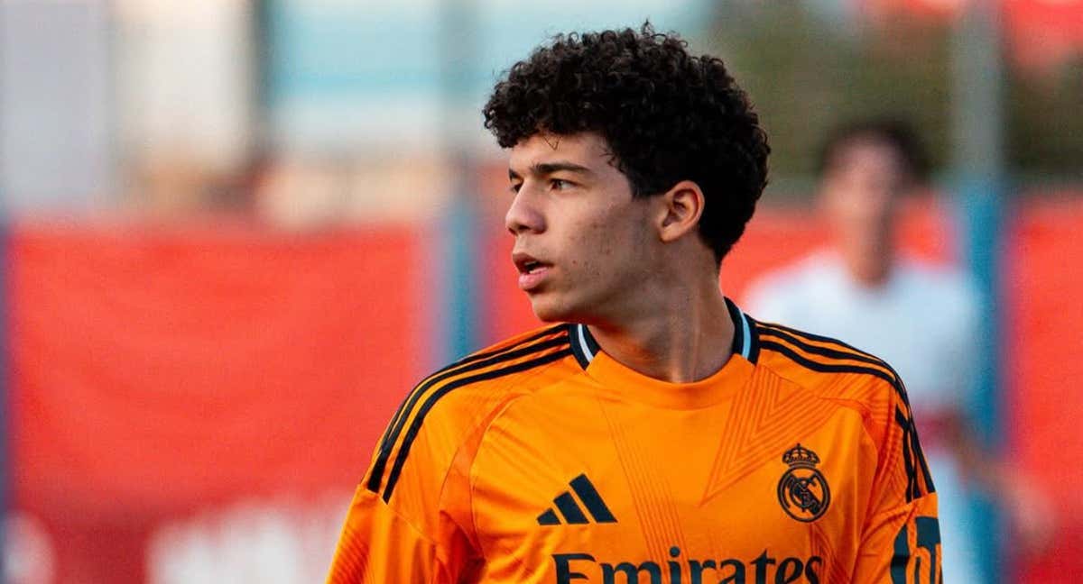 Enzo, durante un partido.