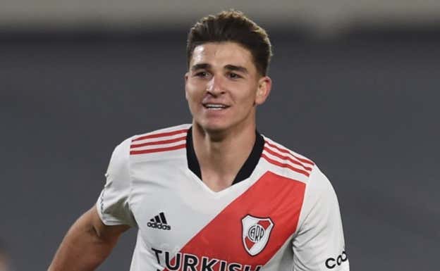 Julián Alvarez, durante su etapa en River Plate.  Instagram