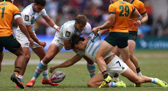 ¿Quién anota el ensayo de los Pumas 7s?