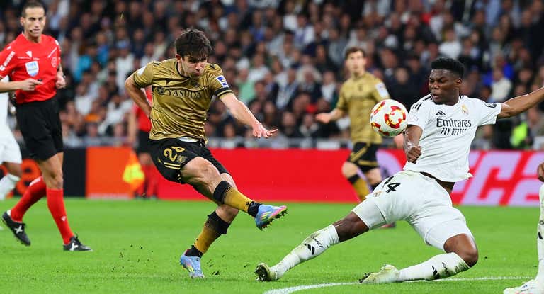 El Real Madrid - Real Sociedad llegó a ser visto por 4.390.850 espectadores en La 1.