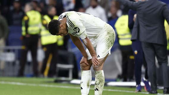 Jude Bellingham, durante el partido ante el Valencia. /REUTERS