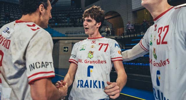 El histórico triunfo del Granollers tiene una explicación ‘real’ con un Pablo Urdangarin que se revaloriza en el recinto en el que su padre reinó: «Soy la versión mini, más ágil y un poco más frágil»
