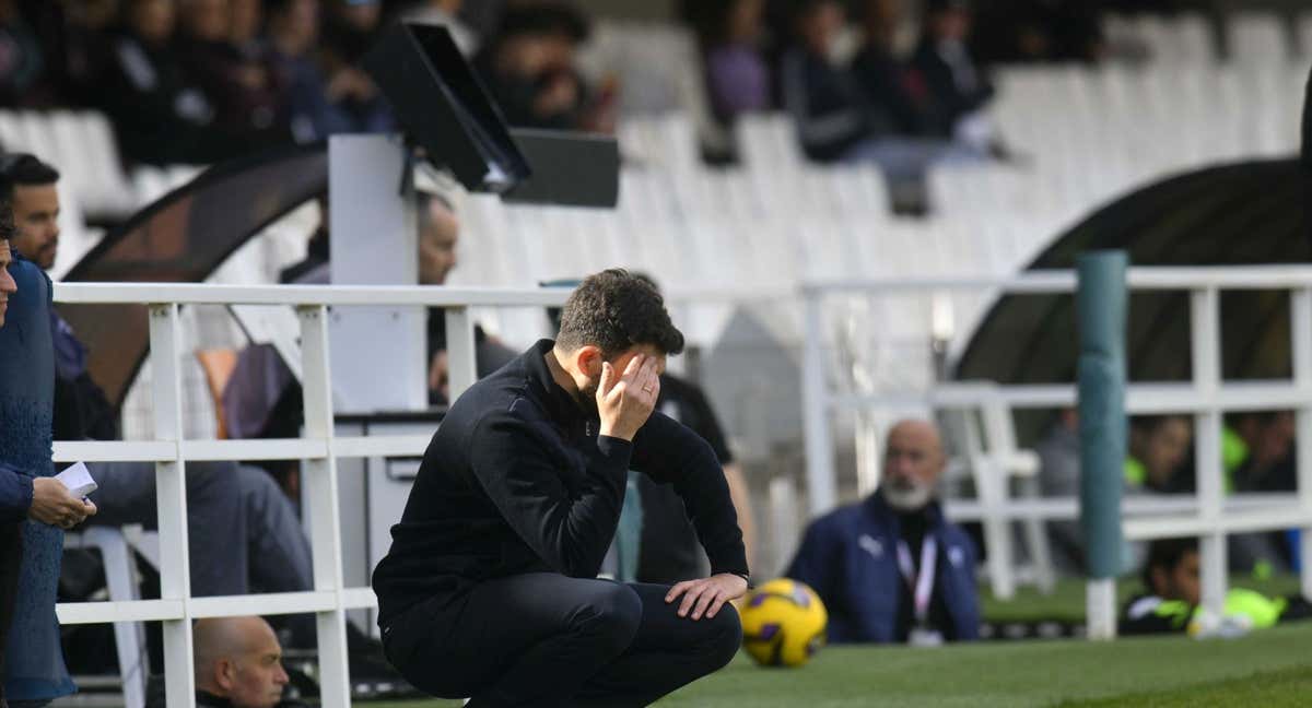 Fernández Romo, en un partido.