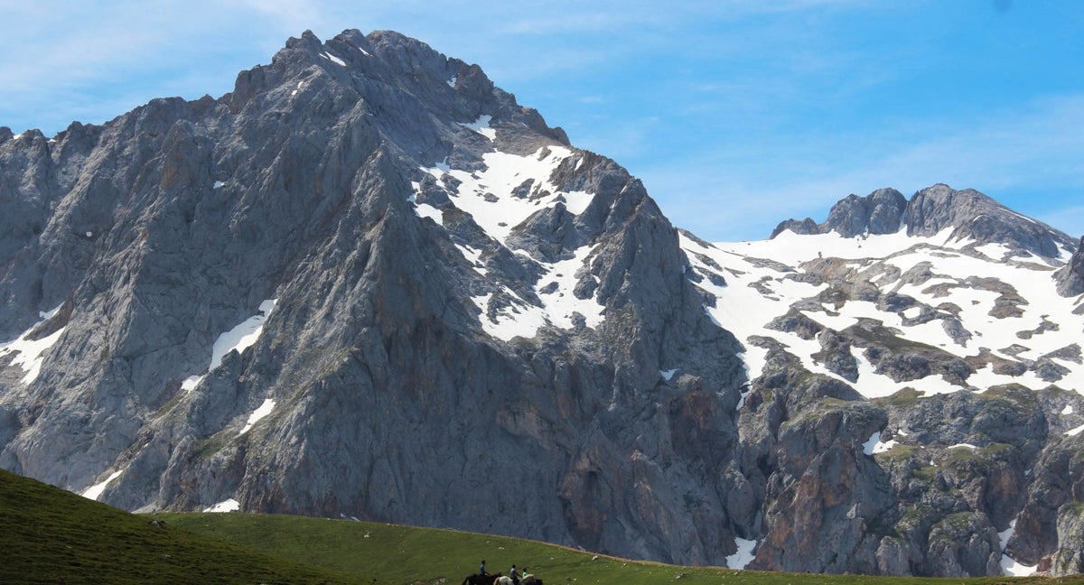 El Espolón de los Franceses, en los Picos de Europa.