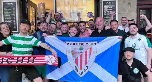 Bilbao Bhoys, una peña del Celtic hermanada con el Athletic y con doble motivo para asaltar Ibrox: «Estoy nervioso, sería una pesadilla»