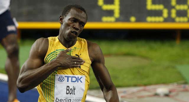 La incredulidad de Usain Bolt cada vez que ve su récord del mundo en los 100 metros en Berlín: «¿Soy yo?»