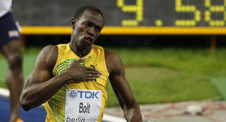 Usain Bolt.