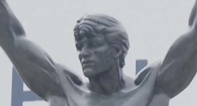 El Presidente de la FIFA, Gianni Infantino, está visitando Filadelfia a lo Rocky Balboa.