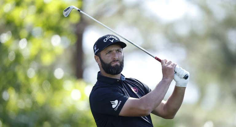 Jon Rahm, este viernes, en Augusta.
