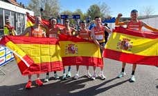 España roza la gloria en el Europeo de media maratón