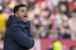 La 'masterclass' de Míchel tras los dos goles anulados por milímetros que meten al Girona en un lío: «No, no, no... 'asume tu error como yo asumo el mío'»