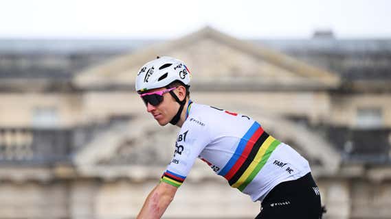 Pogacar, en la salida de la Paris Roubaix/Getty Images