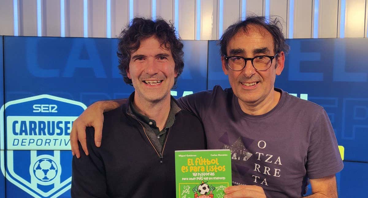Iturralde González, en los estudios de la Cadena SER.