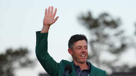 Rory McIlroy celebra su primer Masters de Augusta/REUTERS