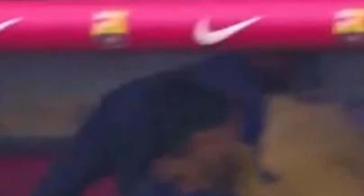 El brutal enfado de Ansu Fati tras quedarse sin minutos ante el Celta.