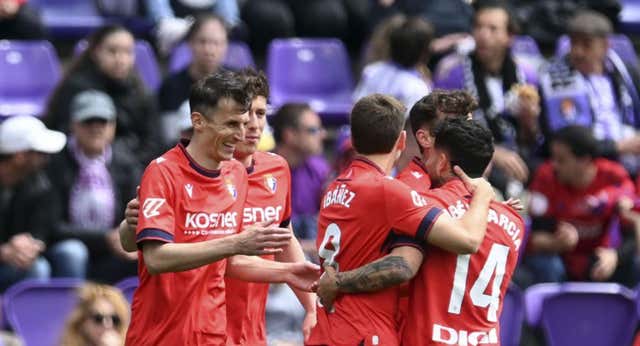 Osasuna da un paso de gigante para asegurar la permanencia ante un Valladolid sin rumbo