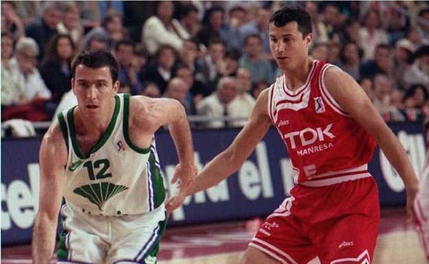 Nacho Rodríguez en un partido ante el TDK Manresa. ABC