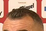 Diego Martínez se enfadó en rueda de prensa al ser preguntado por Fabio Silva y su no viaje a Bilbao.