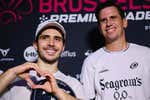 Paquito Navarro se apunta a las semifinales del Bruselas P2 y alucina con su compañero: «¡Pon un Lucas Bergamini en tu vida!»
