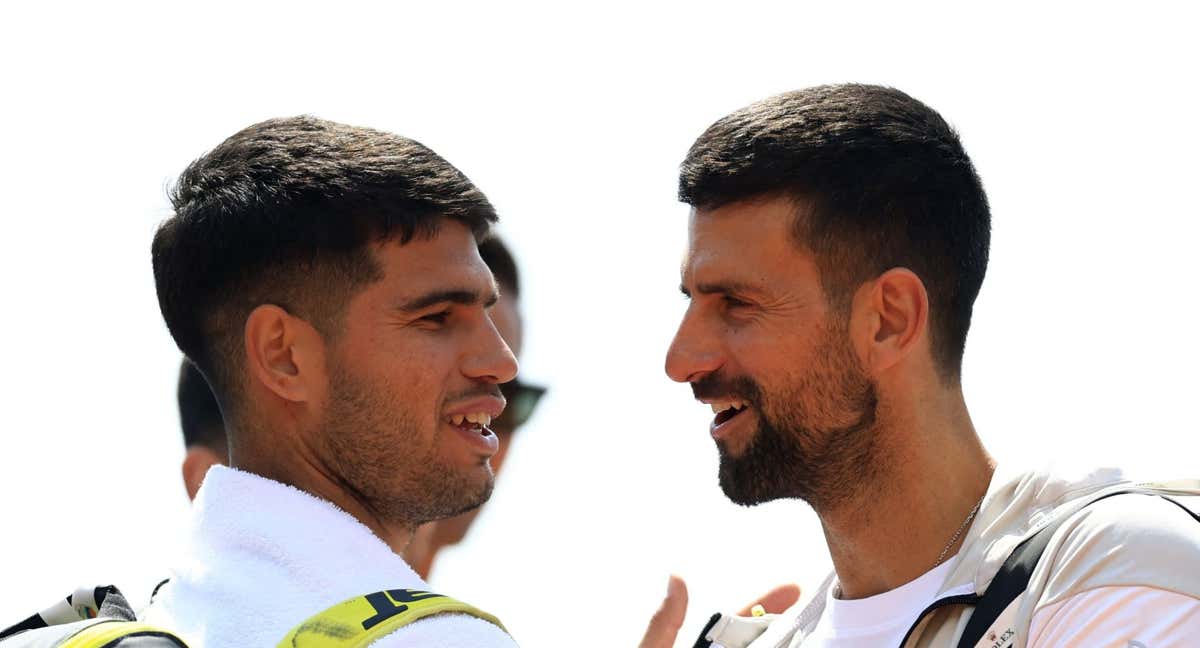Alcaraz y Djokovic se encuentran en Montecarlo.