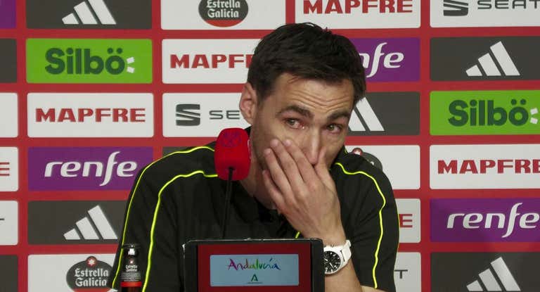 De burgos Bengoetxea, árbitro de la final.