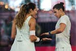 Gemma Triay y Delfi Brea se 'vengan' de su única derrota en Riad y ya apuntan a su quinto título consecutivo en Bruselas