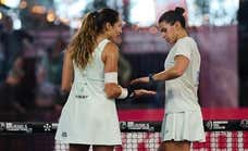 Gemma Triay y Delfi Brea se 'vengan' de su única derrota en Riad y ya apuntan a su quinto título consecutivo en Bruselas