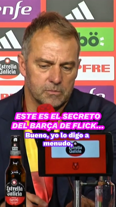El técnico del Barça ha explicado su truco con el vestuario.