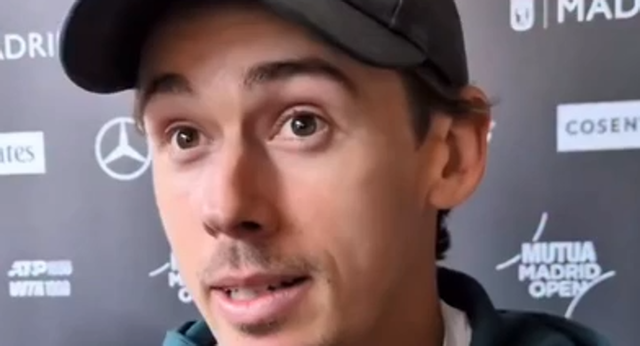 El tenista australiano, que está participando en el Mutua Madrid Open, ha reflexionado sobre el apagón en Madrid.