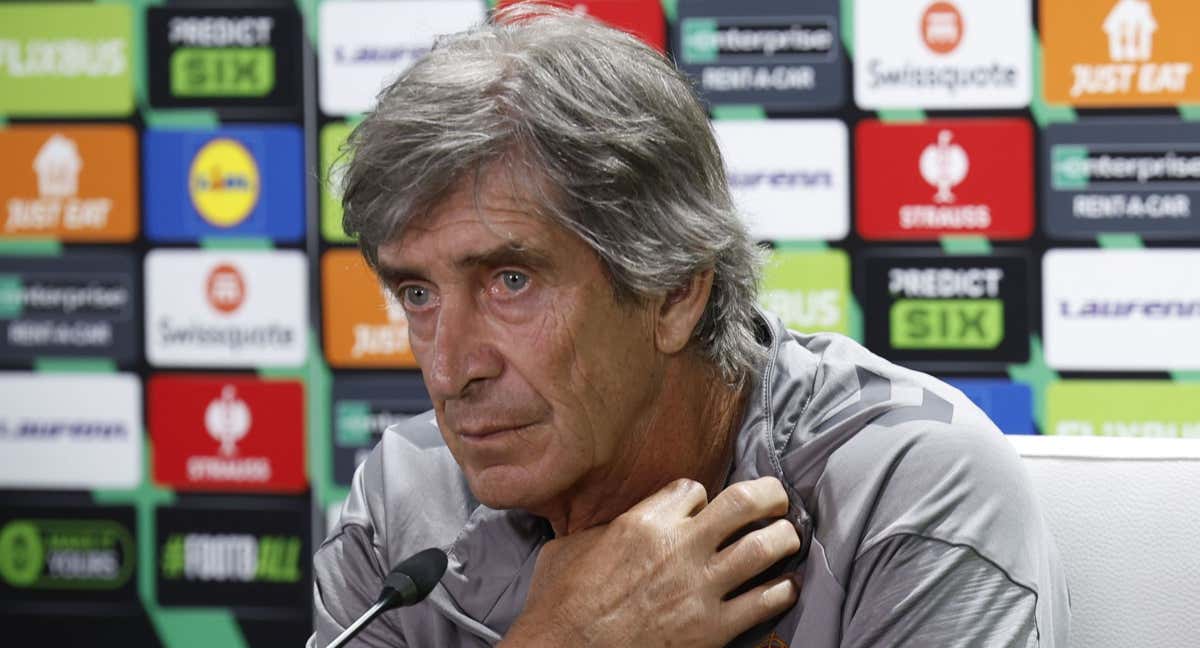 El entrenador del Betis, Manuel Pellegrini./ABC