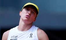 Un minuto de tensión en el Mutua para responder si el tenis masculino se parece cada vez más al femenino: «Soy demasiado estúpida para responder»