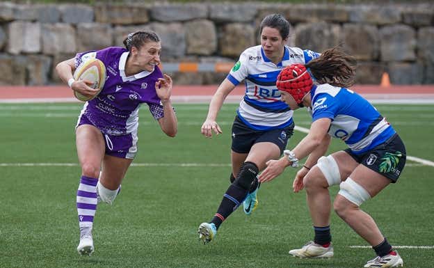 Partido entre el 'Chami' y Sant Cugat.  Irina Rene