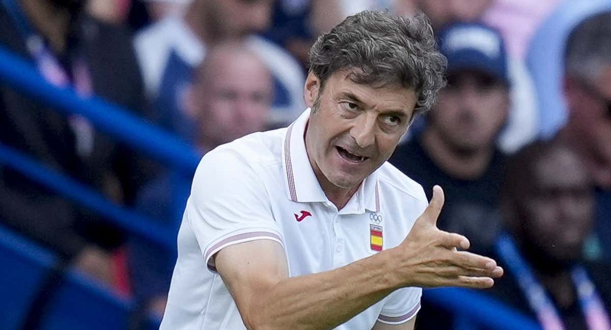 Santi Denia, seleccionador español Sub-21 y campeón olímpico en París.